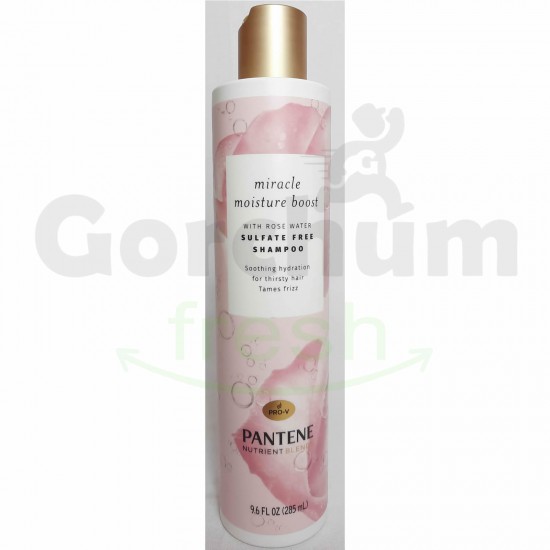 Pantene Pro V Miracle Moisture Boost Shampoo with Rose Water 285ml