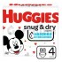 Huggies Snug & Dry Stage 4 88 Diapers