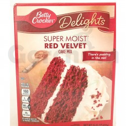 Betty Crocker Delights Super Moist Red Velvet Cake Mix 432g