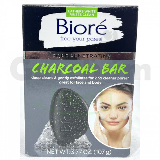 Biore Pore Penetrating Charcoal Bar 3.77oz