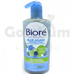 Biore Blue Agave + Baking Soda Balancing Pore Cleanser 6.77oz
