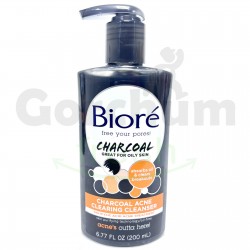 Biore Charcoal Acne Clearing Cleanser 6.77oz