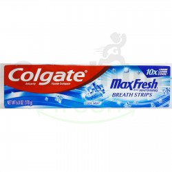 Colgate Max Fresh with Whitening Breath Strips 6oz 