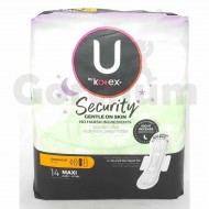 Kotex Over Night 14 Maxi Pads with wings