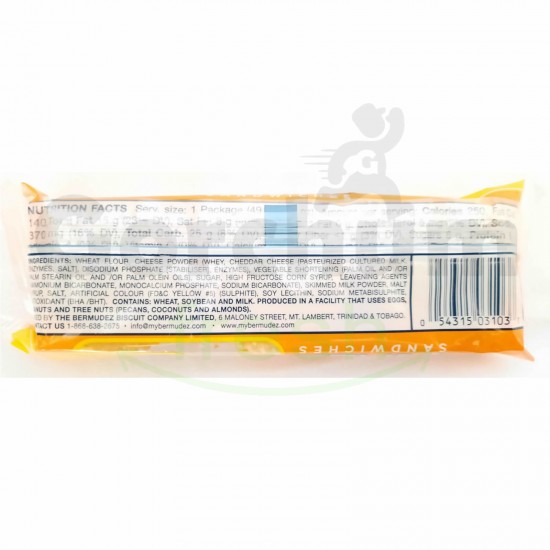 Bermudez Cheese Dixee Sandwiches 55g