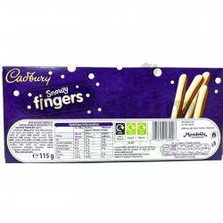 Cadbury Snowy Fingers 115g