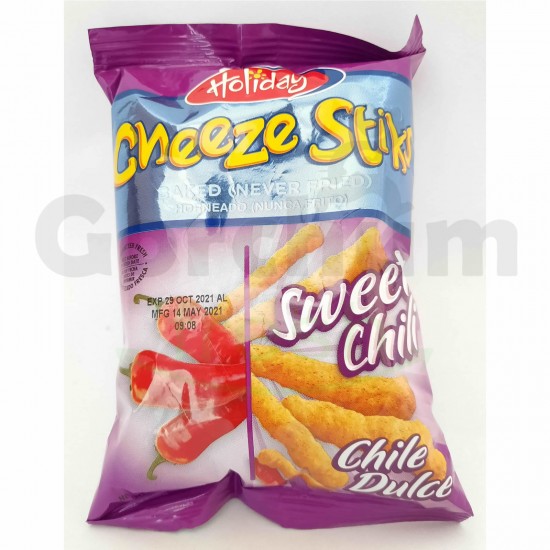 Holiday Cheeze Stiks Sweet Chili 40g 