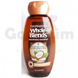 Garnier Whole Blends Coconut Oil & Cocoa Butter Extracts Smoothing Shampoo 12.5 floz