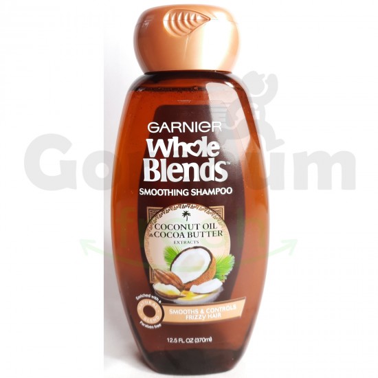 Garnier Whole Blends Coconut Oil & Cocoa Butter Extracts Smoothing Shampoo 12.5 floz