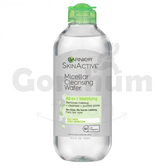 Garnier Micellar Cleansing Water For Oily Skin 13.5 floz