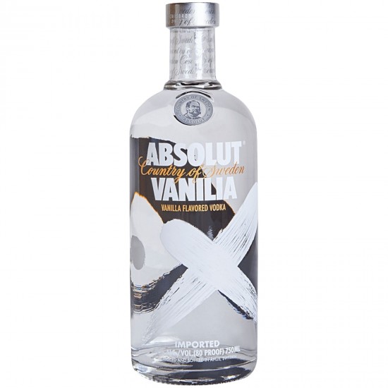 Absolut Vanilla Flavored Vodka 750ml