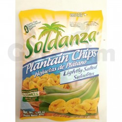 Soldanza Lightly Salted Plantain Chips 12x1