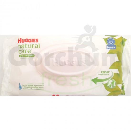 Huggies Natural Care Sensitive Wipes 32 Pcs