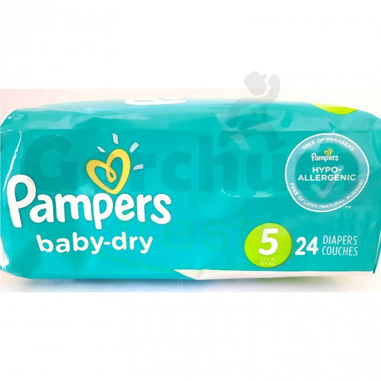 Pampers Baby Dry Stage 5 Jumbo Pack 24 Diapers