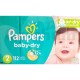 Pampers Baby Dry Stage 2 Super Pack 112 Diapers