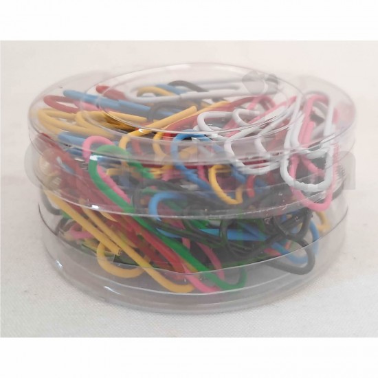 Small Colored Paper Clips 