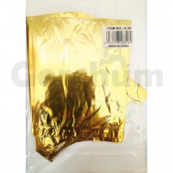 Gold Letter U Foil Balloon 18 Inches