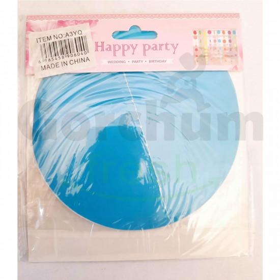 Happy Party Blue Decoration