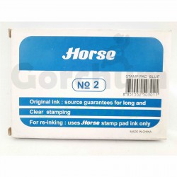 Horse Blue Stamp Pad