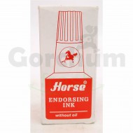 Horse Red Endorsing Ink 