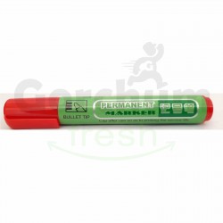 Jianxing Red Permanent Marker Bullet Tip 