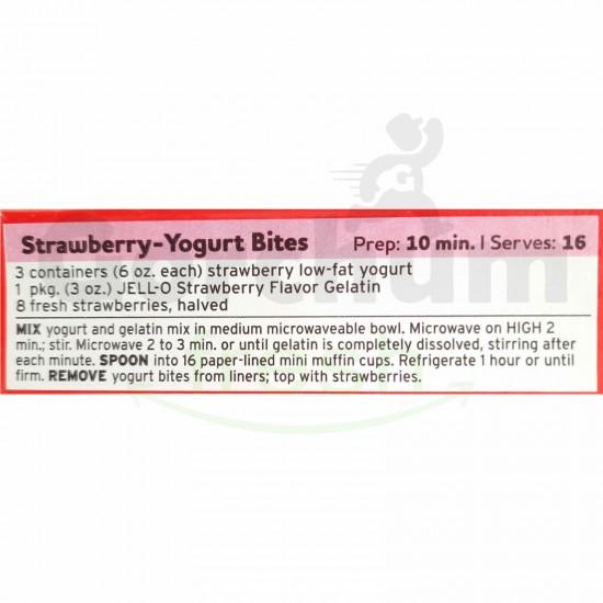 Strawberry Artificial Flavor Jell-o 85g