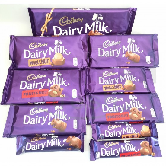 Cadbury Dairy Milk Fruit & Nut Chocolate Bar 49g