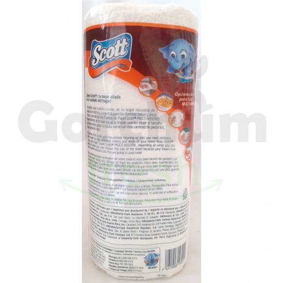 Scott Paper Towel Multi Absorb 2 ply