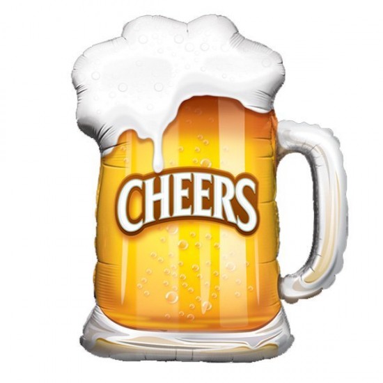 Cheers Beer Mug Balloon