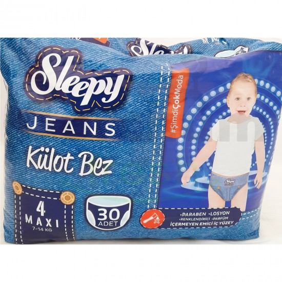 Sleepy Jeans Training Pants Size 4 30 Pcs