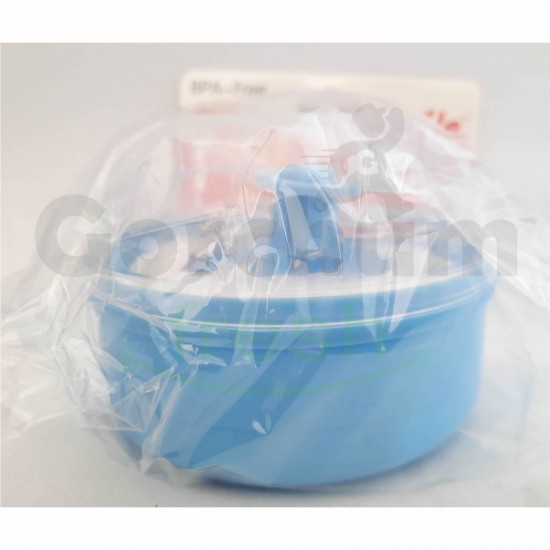 Blue Baby Gift Set Powder Bowl