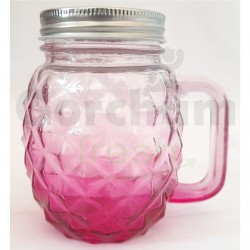 Textured Mason Jar