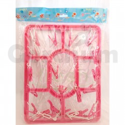 Pink Plastic Hanger 