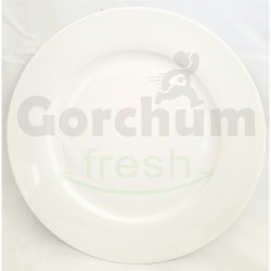 White Ceramic Plate