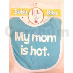 Little Teez Baby Bibz Blue Color- MY Mom Is Hot