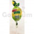 Bon Bon Bum Bubble Gum Lollipops Wild Apple Flavored 