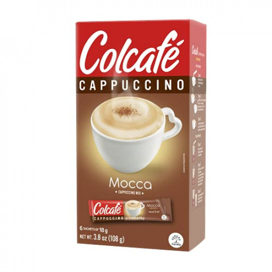 Colcafe Mocca Cappuccino Mix 108g 6 Sachets