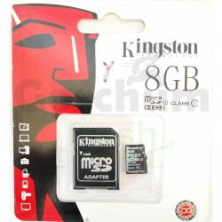 Kingston 8GB Micro SD HC Card 