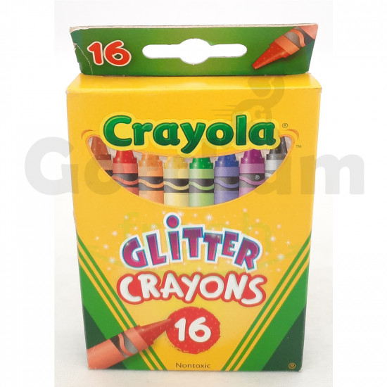 Crayola Glitter Crayons 16 Pcs