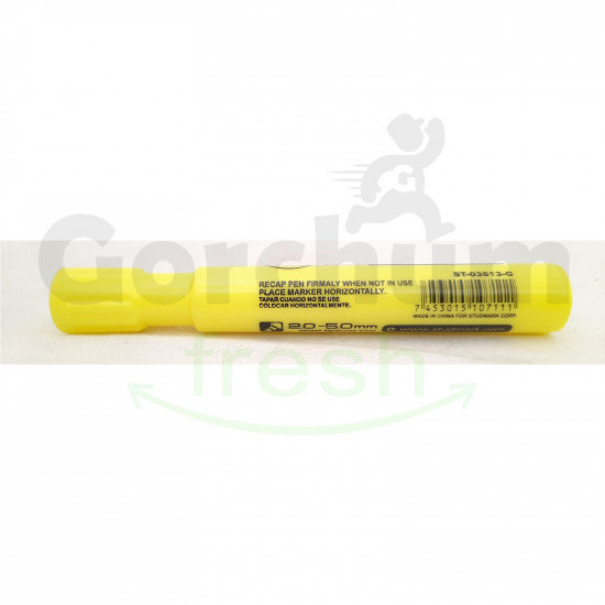 Studmark Yellow Fluorescent Marker 