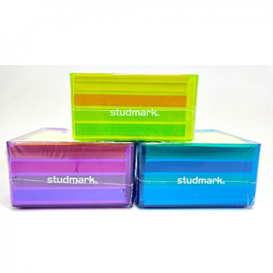 Studmark Pastel Multicoloured Sticky Notes with Holder