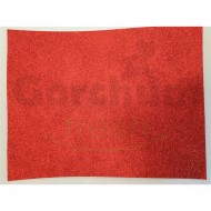 Studmark Eva Glitter Foam Red 8.5x11 Inches