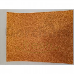 Studmark Eva Glitter Foam Dark Gold  8.5x11 Inches