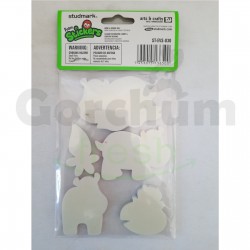 Studmark Hippo Foam Stickers