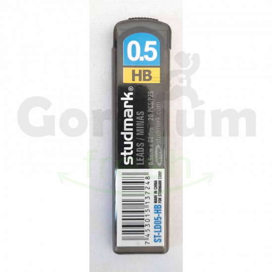 Studmark Leads Minas HB 0.5 mm x 60 mm 20 pcs