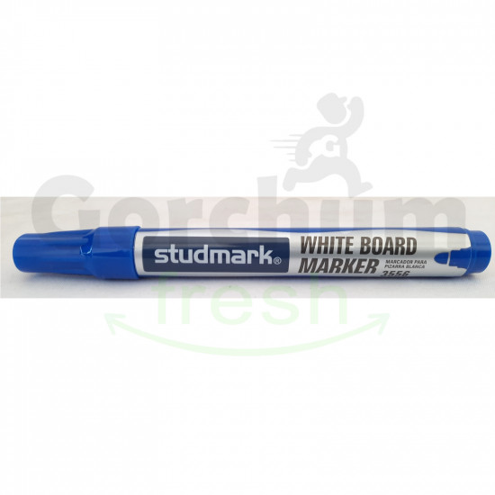 Studmark Blue White Board Marker 3mm Width Tip