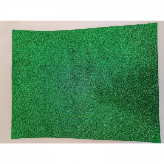 Studmark Eva Glitter Foam Green 8.5x11 Inches