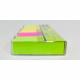 Studmark Neon Sticky Notes with Acrylic Holder