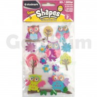 Studmark 3D Animal Foam Shapes Owl