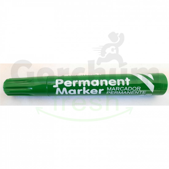 Studmark Green Permanent Marker Chisel Tip